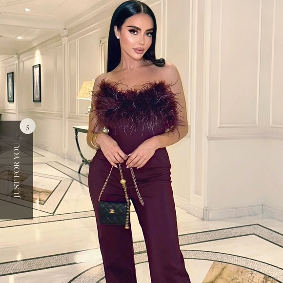 Club L London Tessa Jumpsuit - Picture 3 of 5